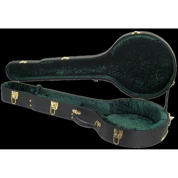 Superior 11 in. Deluxe Hardshell Openback Banjo Case CD-1535